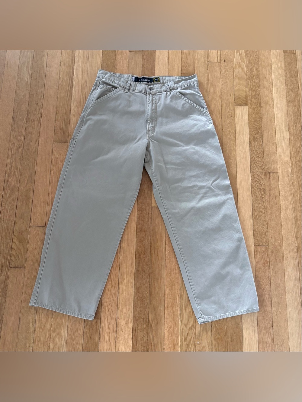 Vintage 90s Levi’s SilverTab Carpenter Pants Mens 34x30 Khaki Utility Jeans Rare